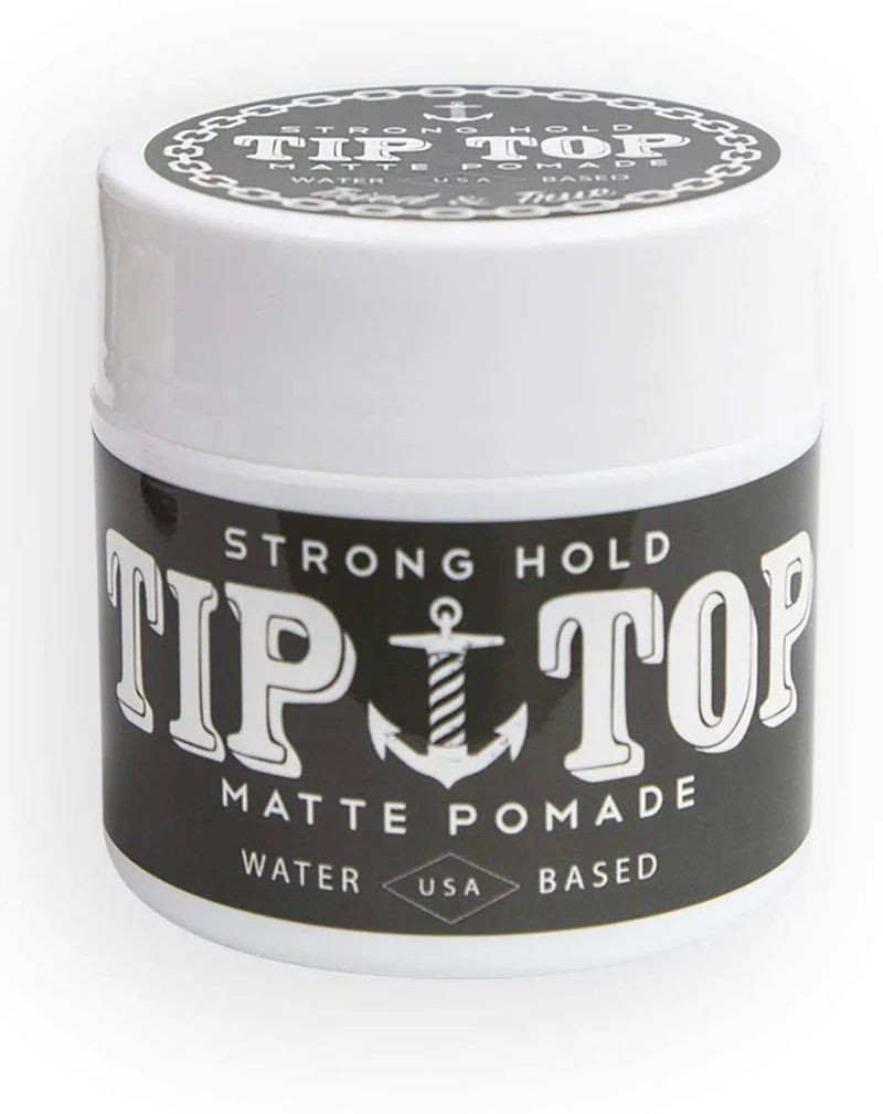 Pommade "Strong Hold Matte Pomade" - Tenue ferme et sans brillance (125.6ml/4.25oz)