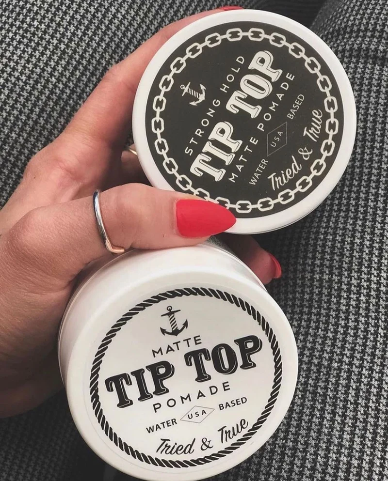 Pommade "Strong Hold Matte Pomade" - Tenue ferme et sans brillance (125.6ml/4.25oz)