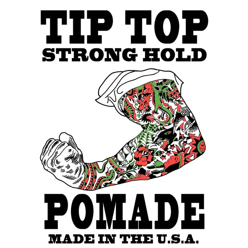 Pommade "Strong Hold Pomade" - Tenue ferme et brilliance élevée (125.6ml/4.25oz)