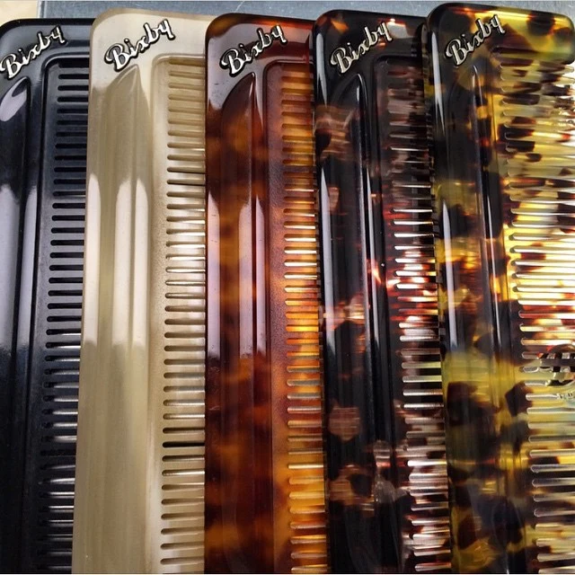 Peigne à dents fines 1,3mm d'espacement (133mm/5.24") - Noir