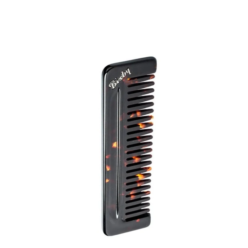 Peigne à large dents 3mm d'espacement (133mm/5.24") - Tabac