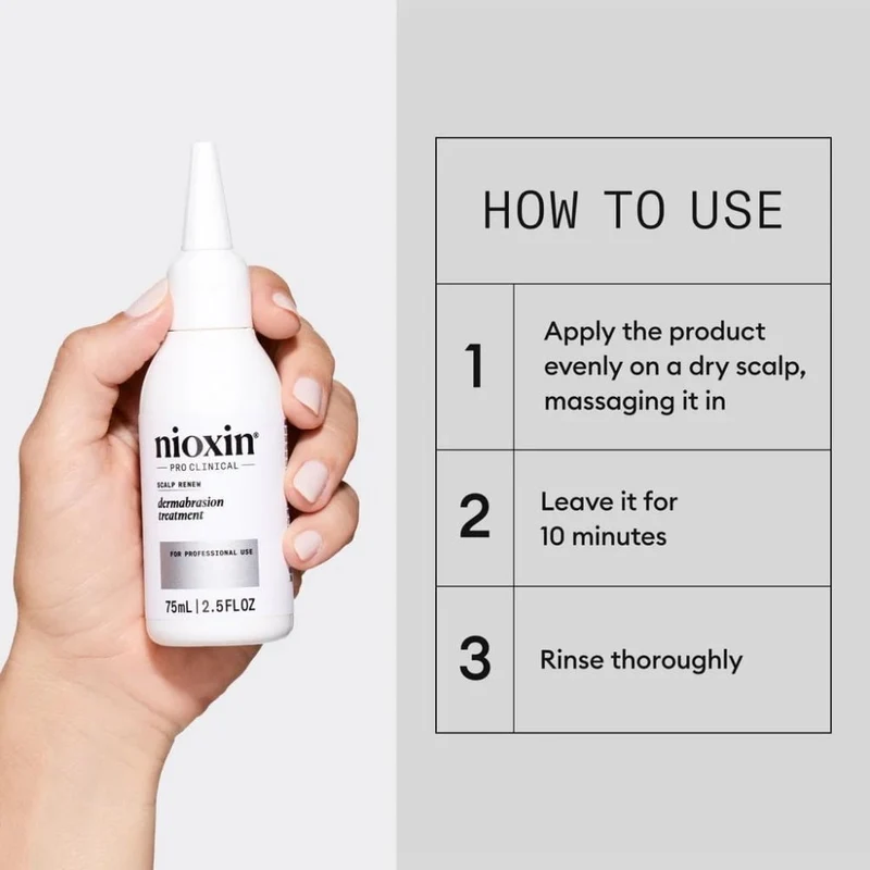 Traitement de dermabrasion "Scalp Renew" - Exfoliant pour la restauration du cuir chevelu (75ml/2.5oz)
