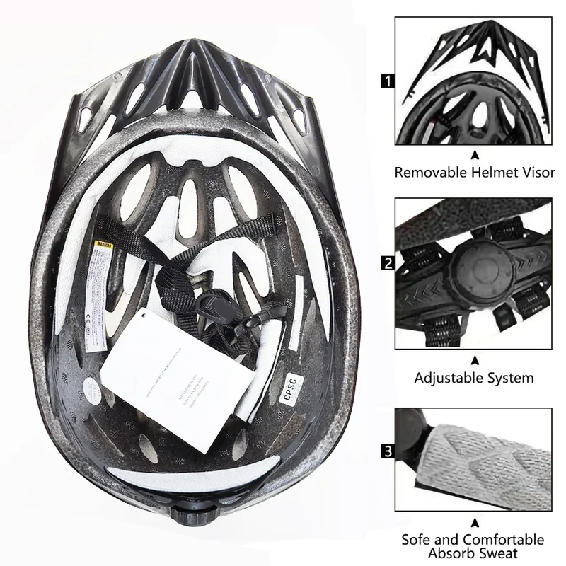 Casco MTB – Design Leggero con Ventilazione e Sistema di Regolazione Regolabile