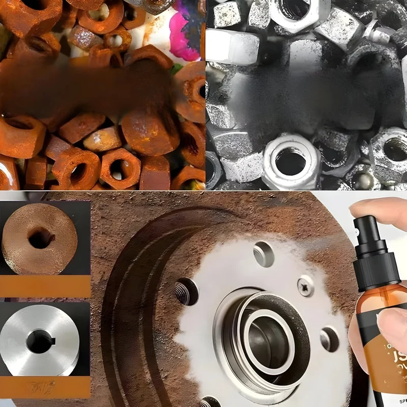 Spray Rimuovi Ruggine – Pulitore Metallico a Rapida Azione con Applicazione Precisa a Spruzzo