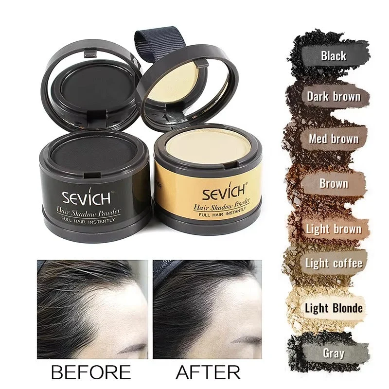 Sevich Hairline Powder 4g – Polvere per Ombreggiatura dei Capelli Naturale