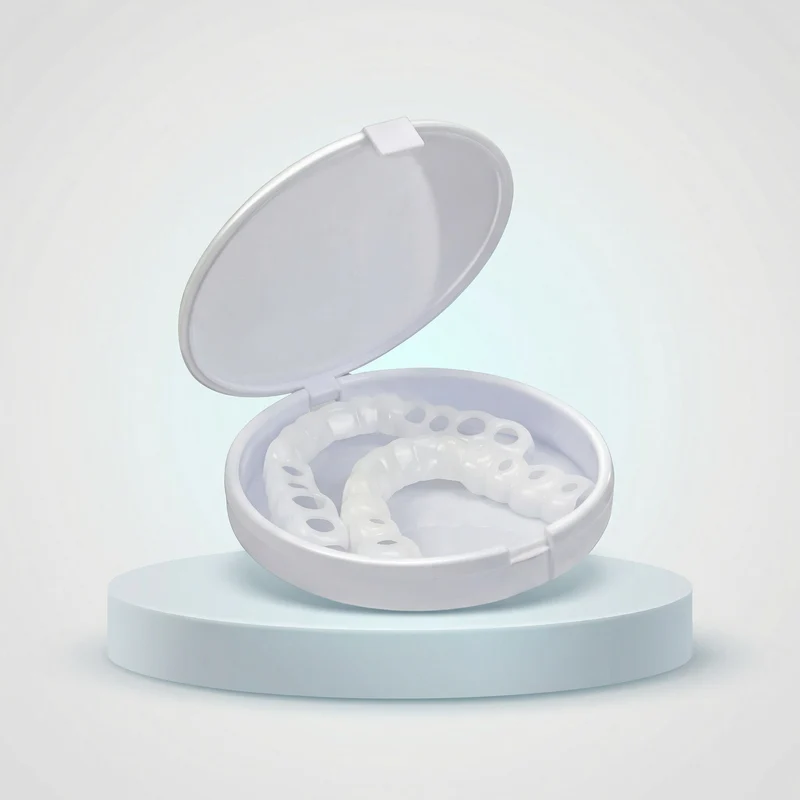 Copridenti per denti anteriori – Sottile, modellabile, con una presa sicura