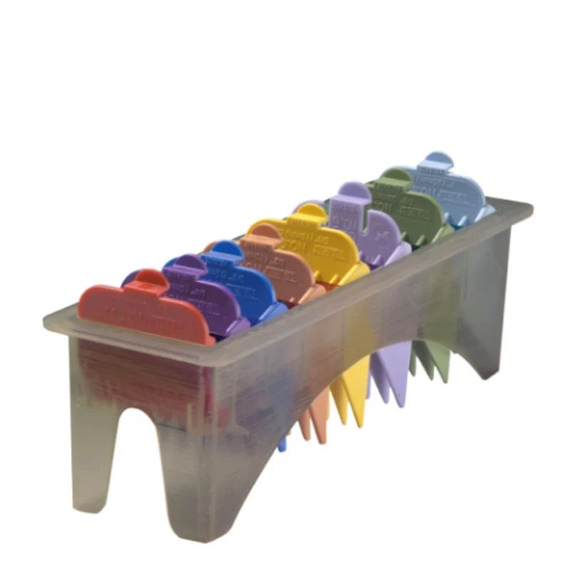 Ensemble de 8 guide de coupe en nylon de couleurs #53152