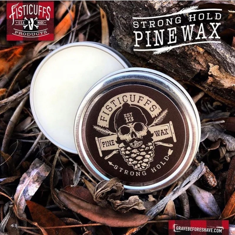Cire à moustache "Pine Scent" - Tenue forte (30ml/1.0oz)