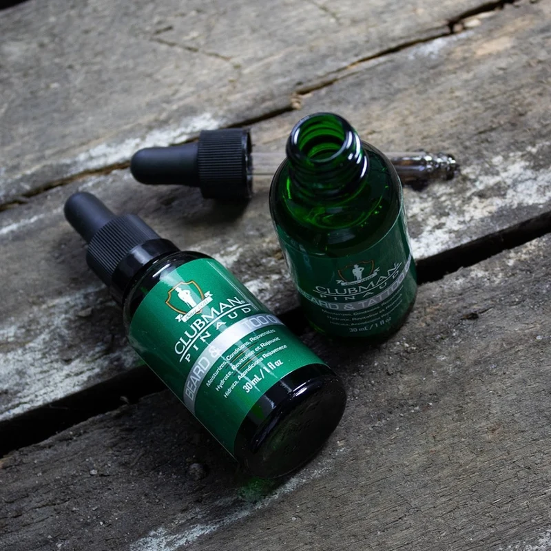 Huile à barbe et tatouage - Hydrate, revitalise et rajeunit (30ml/1.0oz)