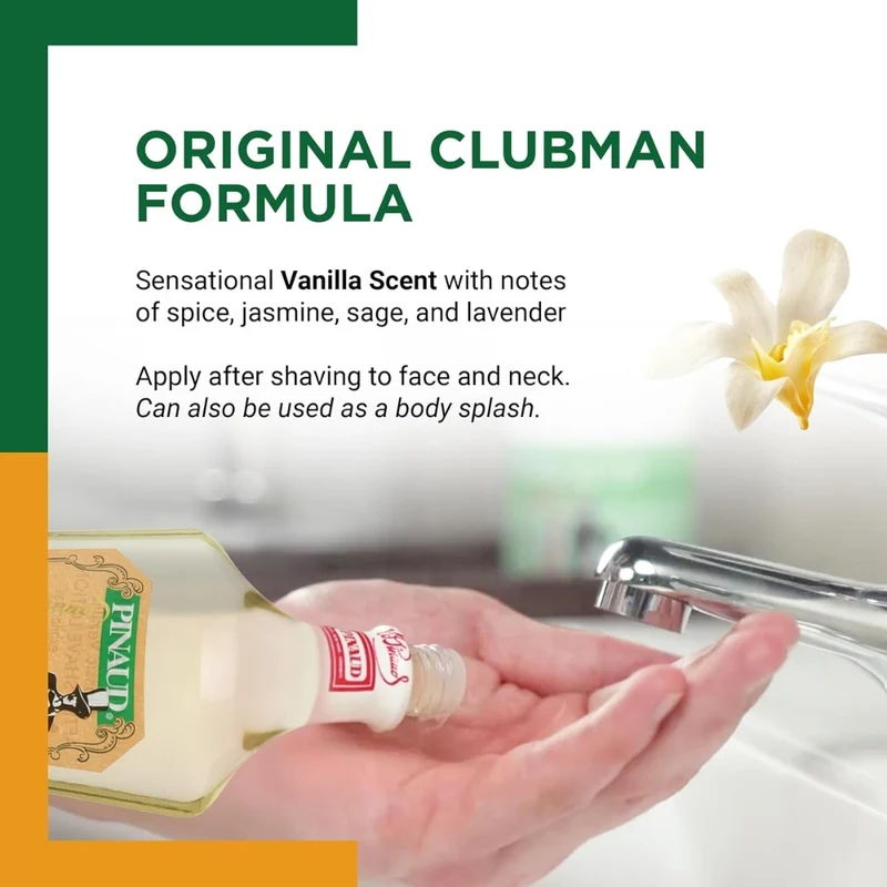 Lotion après-rasage "Vanille Classic" (177ml/6.0oz)