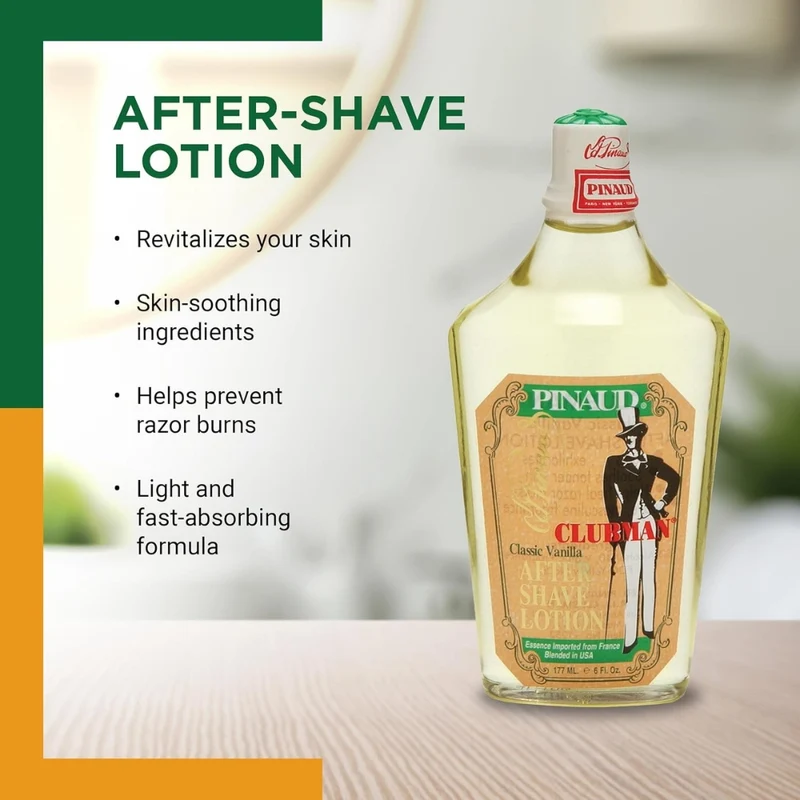 Lotion après-rasage "Vanille Classic" (177ml/6.0oz)