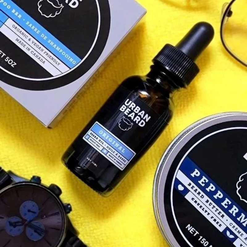 Huile à barbe "Original" biologique et végétalien (30ml/1.0oz)