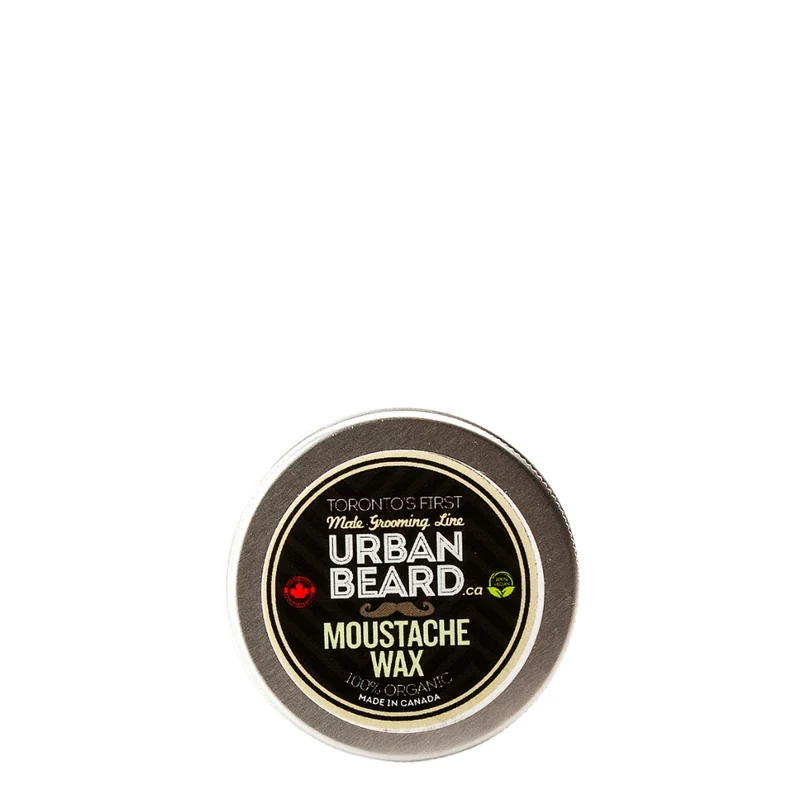 Cire a moustache à base de cire de carnauba 100% biologique (30ml/1.0oz)