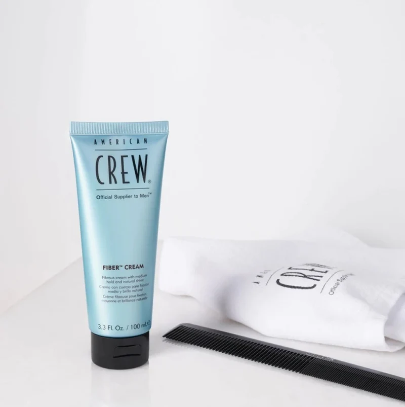 Crème fibreuse "Fiber Cream" - Tenue moyenne et brillance naturelle (100ml/3.3oz)