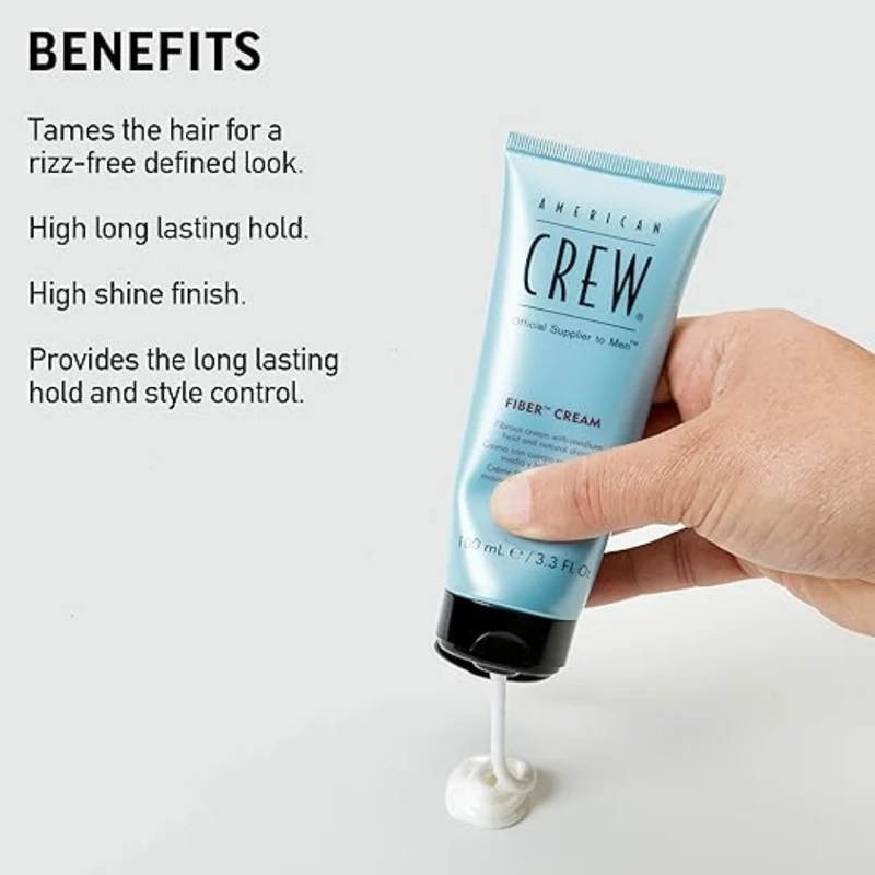Crème fibreuse "Fiber Cream" - Tenue moyenne et brillance naturelle (100ml/3.3oz)