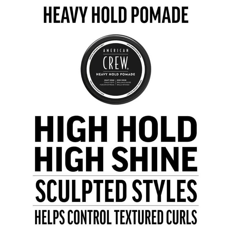 Pommade "Heavy Hold Pomade" - Tenue très forte et brillance élevé (85g/3.0oz)