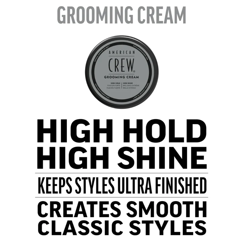 Crème coiffante "Grooming Cream" - Tenue forte et brillance élevé (85g/3.0oz)