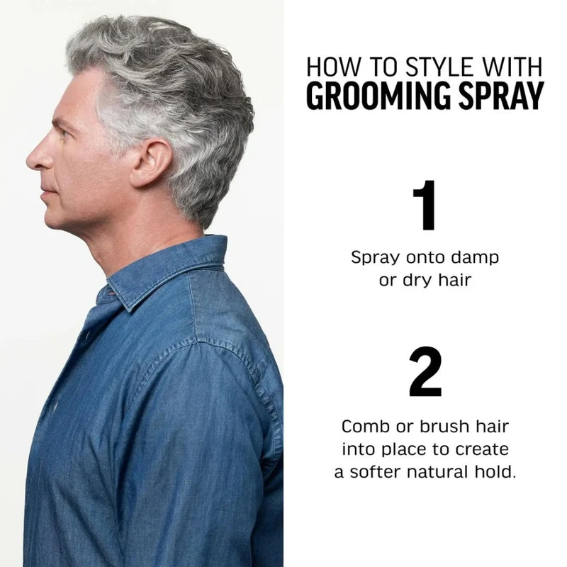 Vaporisateur fixant de finition "Grooming Spray" - Tenue variable (250ml/8.45oz)