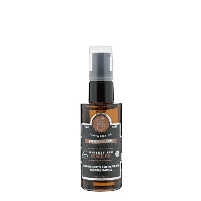 Huile à barbe "Premium Blends Beard Oil" - Whisky bar (30ml/1.0oz)