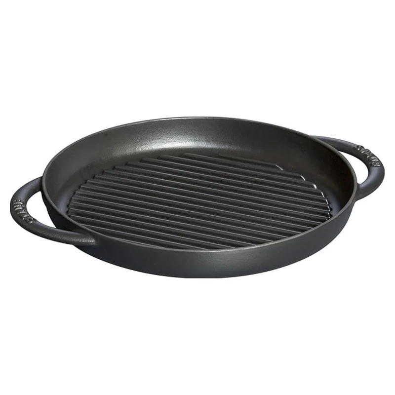 STAUB - Poêle à Griller en Fonte Émaillée
