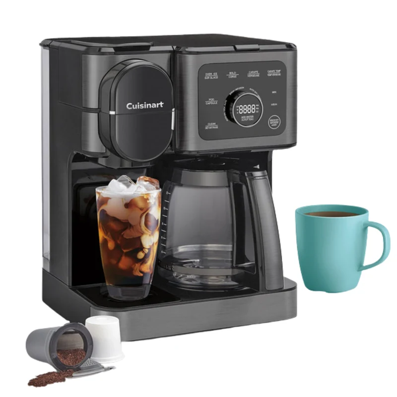 CUISINART - Cafetière 12 Tasses 2 en 1 Coffee Center