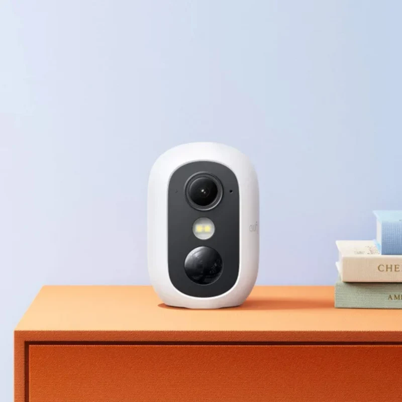 EUFY - Ensemble de 2 Caméras eufyCam C34 avec Panneaux Solaires *Boite Ouverte*