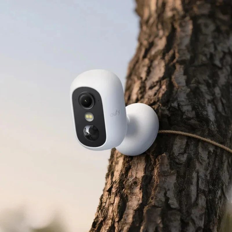 EUFY - Ensemble de 2 Caméras eufyCam C34 avec Panneaux Solaires *Boite Ouverte*