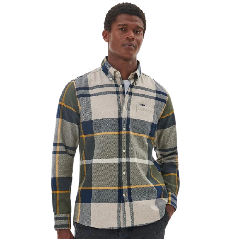 BARBOUR - Chemise Tartan Ajustée pour Homme Dunoon