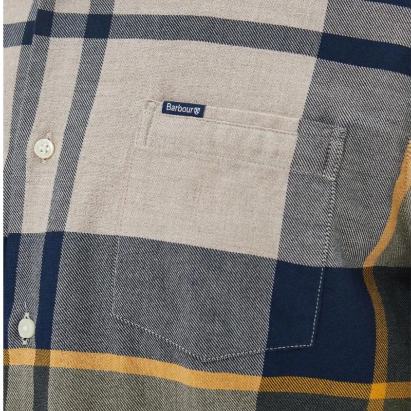 BARBOUR - Chemise Tartan Ajustée pour Homme Dunoon