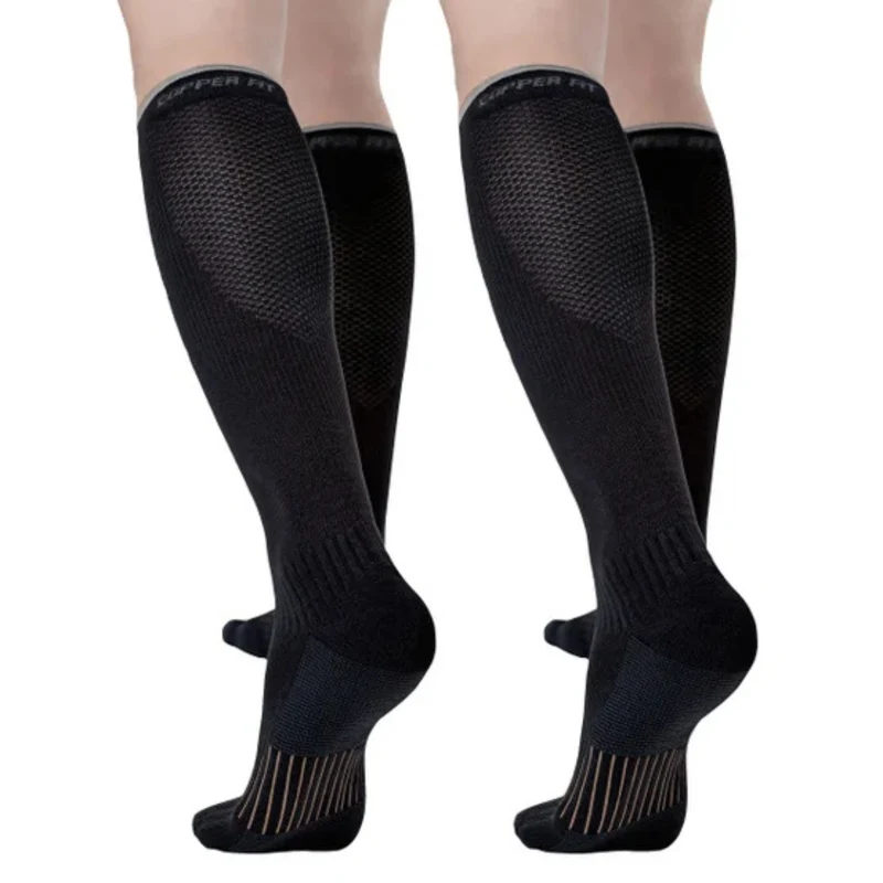 COPPER FIT - 2 Paires de Chaussettes de Compression Unisexe