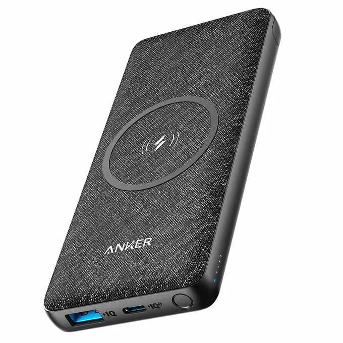 ANKER - Chargeur Portable Sans Fil à Vitesse de Charge Maximale de 10 W