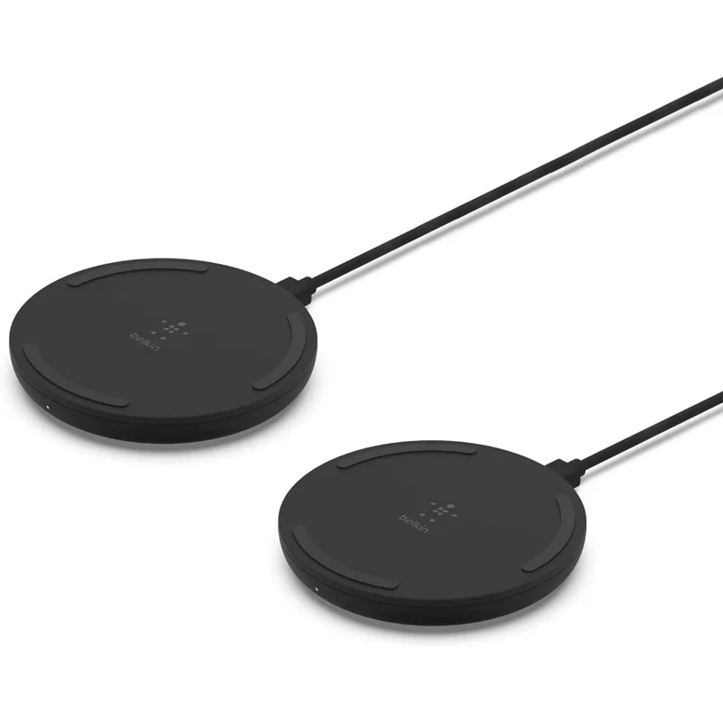 BELKIN - Ensemble de 2 Socles de Charge Sans Fil 10 W BoostCharge