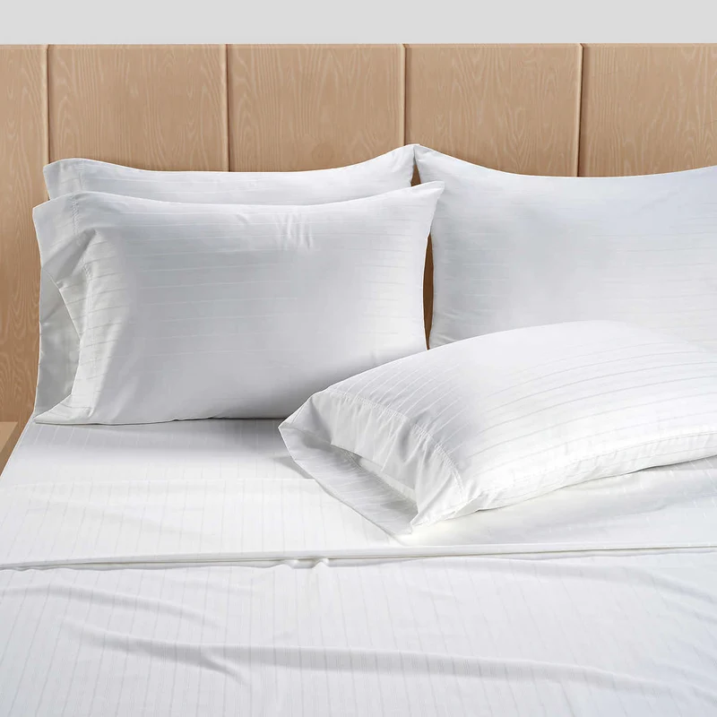 HOTEL SIGNATURE SATEEN - Ensemble de Drap 6 Pièces Supima