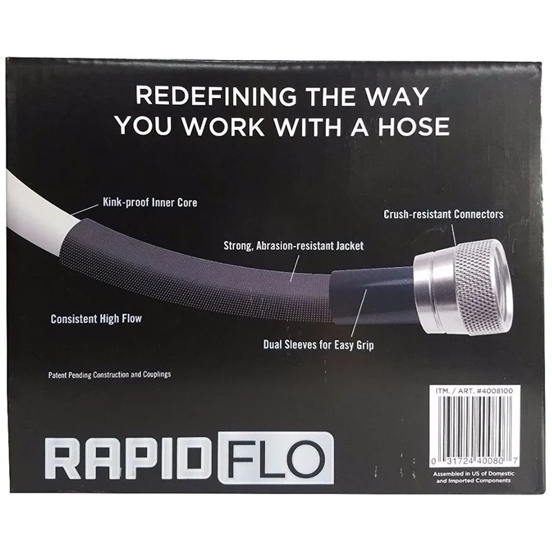 RAPID FLO - Tuyau d'Arrosage 30,4 m 1,5 cm