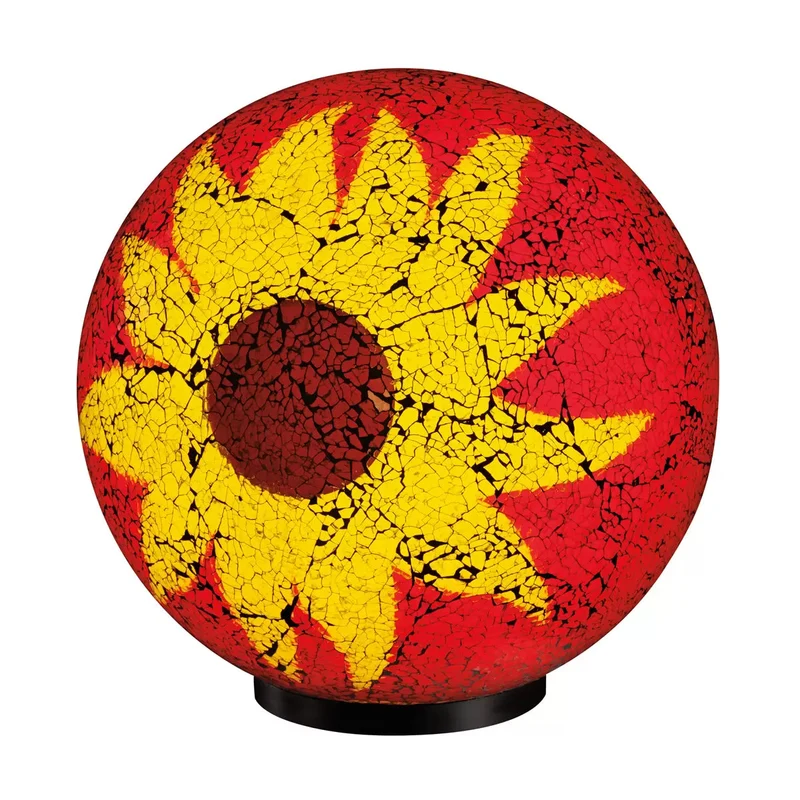 NATURALLY SOLAR - Globe de Lumière Solaire en Mosaïque