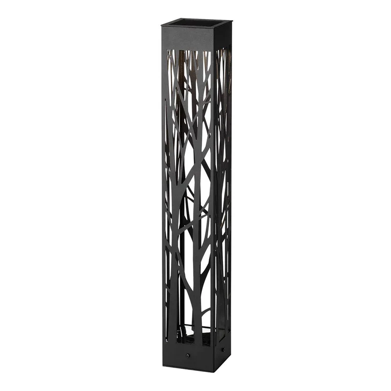 NATURALLY SOLAR - Ensemble de 4 Lampes Solaires de Parterre de Style Bollard