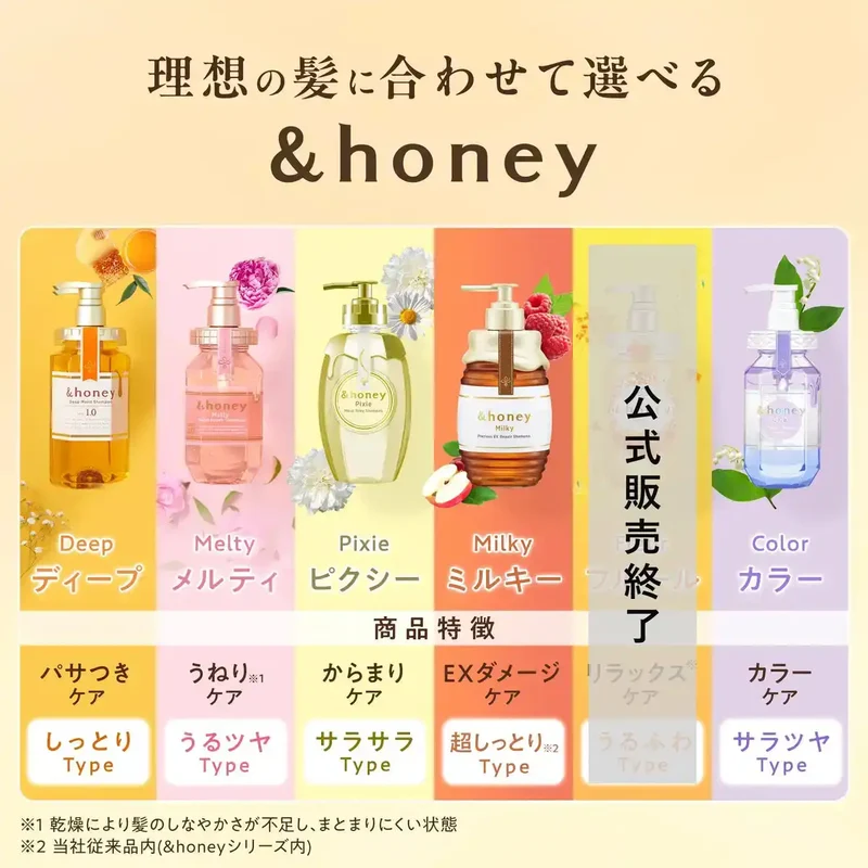&honey Winnie The Pooh 2023 Melty Moisture Repair Shampoo & Treatment Set