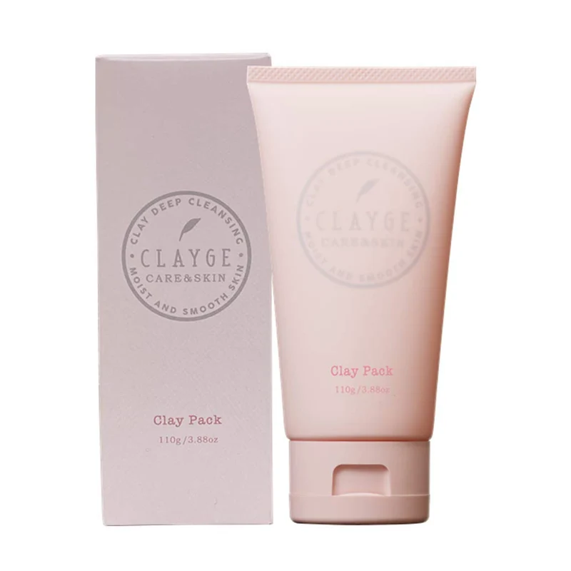 Clayge Pink Clay Face Pack 110G Wash-Off Mask for Clear Skin