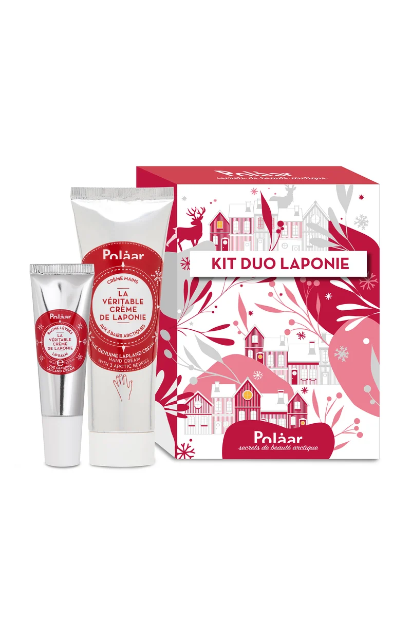 Coffret soins - Kit Duo Laponie - Mains & Lèvres - 2 produits