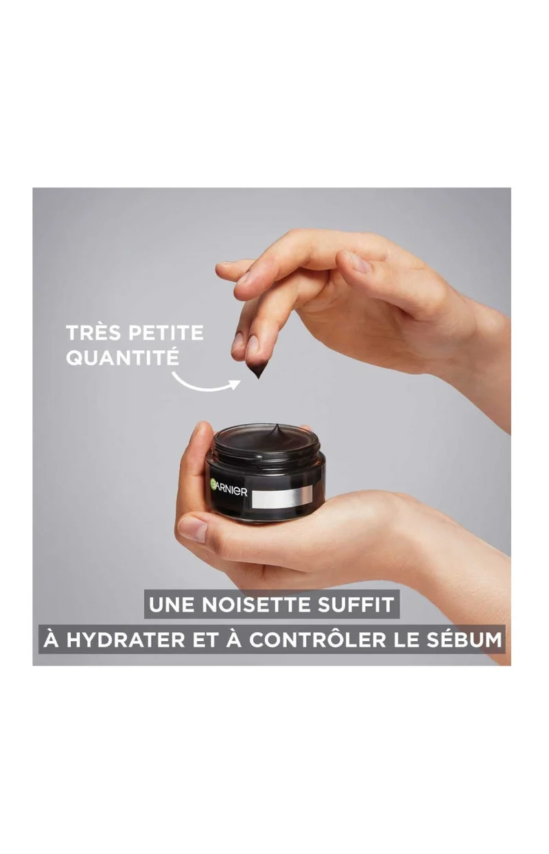 Soin matifiant 3-en-1 - PureActive Charbon & niacinamide - Peaux à imperfections