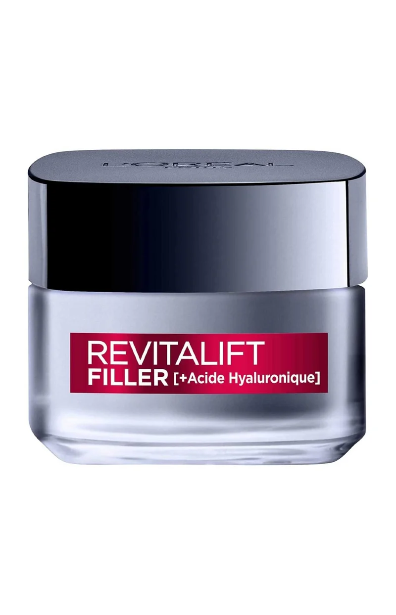 Crème anti-âge SPF 50 - Revitalift Filler - Acide hyaluronique - Visage
