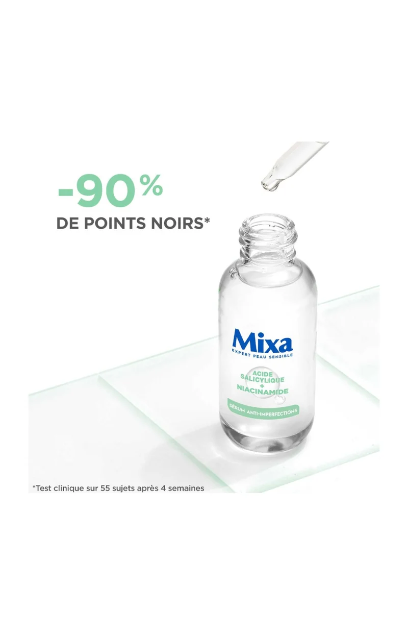 Sérum anti-imperfections - Acide salicylique & niacinamide - Peaux grasses à mixtes