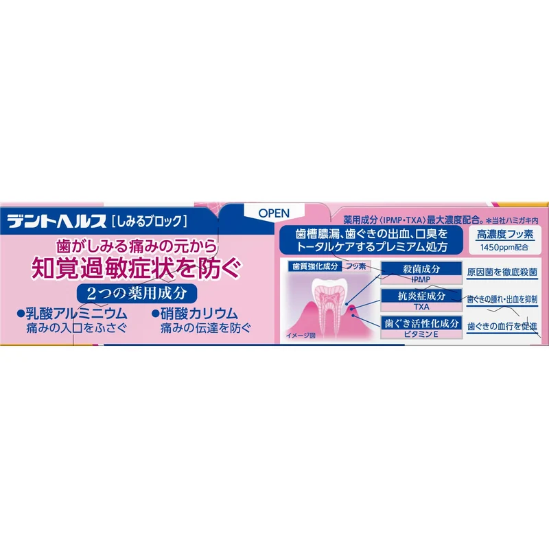 Dent Health Medicinal Toothpaste For Preventing Periodontitis & Sensitivity 85G