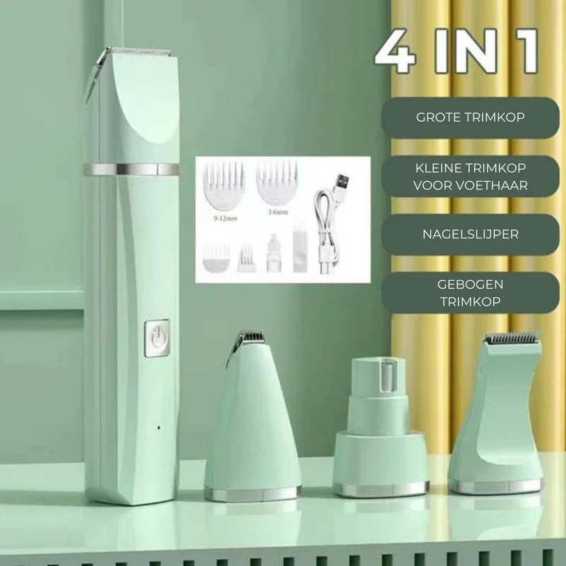 Rasatore per Animali 4-in-1 - TrimMaster Pro