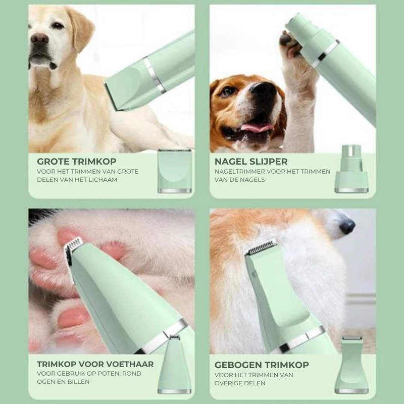 Rasatore per Animali 4-in-1 - TrimMaster Pro