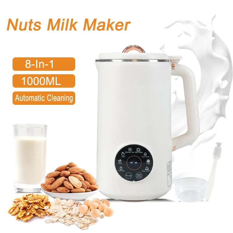Macchina per Latte di Noci 8-in-1 (1000 ml) - NutriBlend