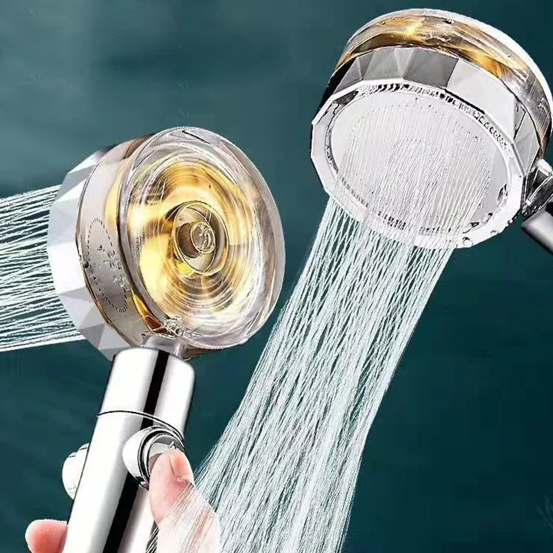Doccia a Risparmio Idrico con Rotazione a 360° - AquaTurbo