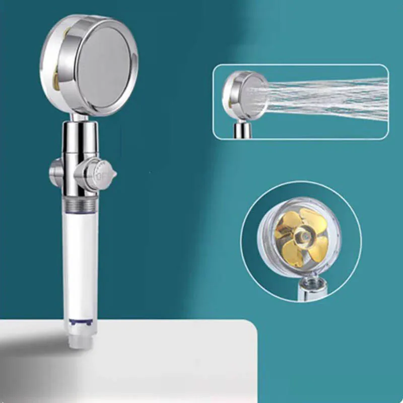 Doccia a Risparmio Idrico con Rotazione a 360° - AquaTurbo