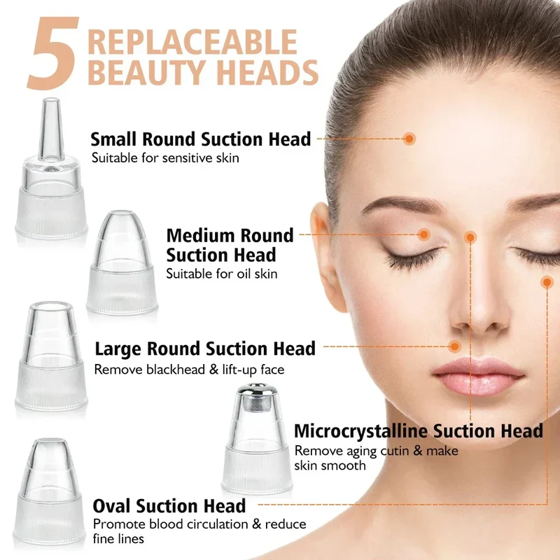 Rimuovi punti neri elettrico e pulitore per il viso - ClearSkin Pro