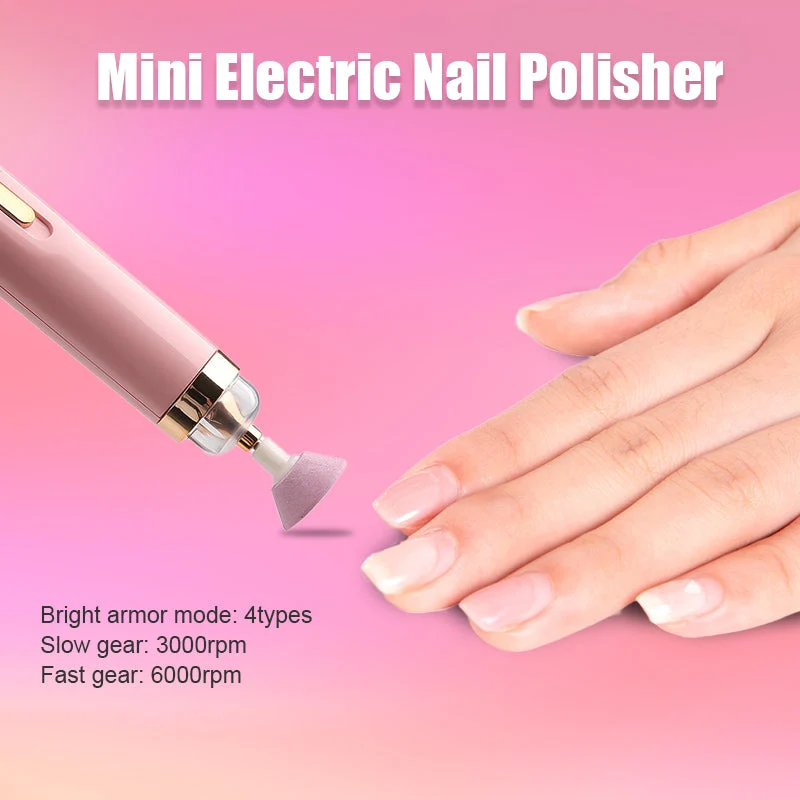 LIMA ELETTRICA PER UNGHIE 5-IN-1 – STRUMENTO PER MANICURE PORTATILE CON LUCE